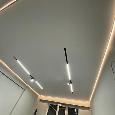 Натяжной потолок: Натяжной потолок Глянцевое, Матовое, 3D потолки Гарантия, Бесплатная консультация, Бесплатный замер — 7