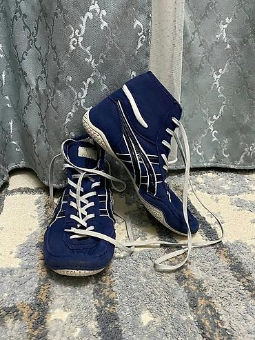 ортопедический обув: Мужские кроссовки, 38.5, Asics, Б/у, цвет - Черный, Самовывоз — 4