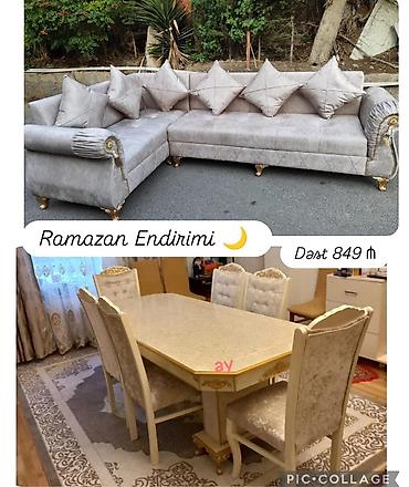 tel masa: *🌙Ramazan Endirimi* – *Dəst cəmi 849 AZN!* 🛋 Dəstə daxildir: ✔ Açılan — 1