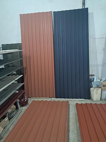sintepon material: Metal dam örtükləri hər rəngdə yagışa qara küləyə davamlı dam — 9