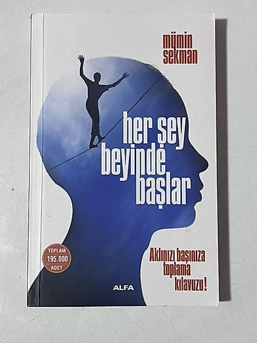 pulsuz uce: Məhsul: Kitab – “Her Şey Beyinde Başlar” (Müəllif: Mümin Sekman) 10azn — 1