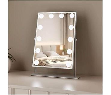 Декор и интерьер: Гримерное зеркало Green Lion Glam Shine Makeup Mirror 12 - Настольное — 3