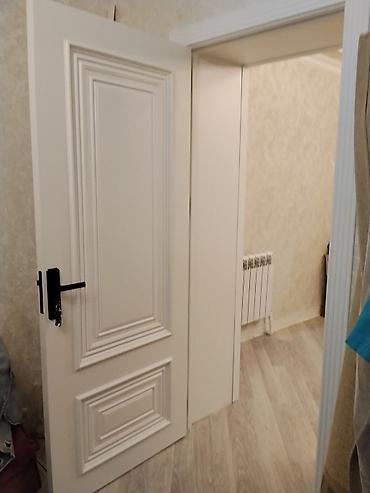 qapi mdf: Ağ rəngli interyer qapısı – klassik panelli dizayn - Material: ağ — 1