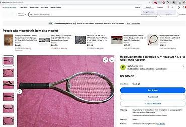 formula 1: Head Liquidmetal 5 teniski reket + originalna futrola - Model: Head — 1