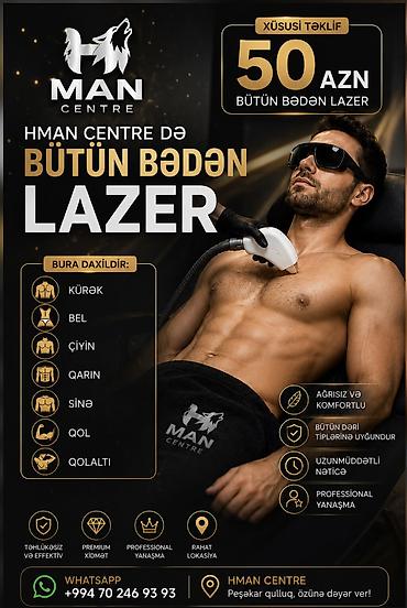 mega express: Bəylər üçün = Lazer Epilasiyasi✅Hicama və — 1