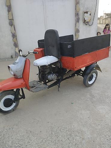dort teker motosiklet: Yükdaşıma üçün üçtəkərli motoaraba - Tip: üçtəkərli yük motoarabasə — 5