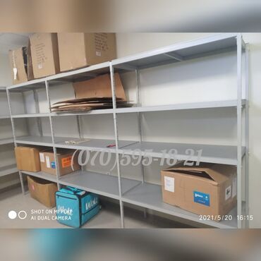 Rəf vitrinləri: Metaldan stelajlar (sifarişlə) Qiymət ölçüdən aslıdı. Deyin bizə — 12