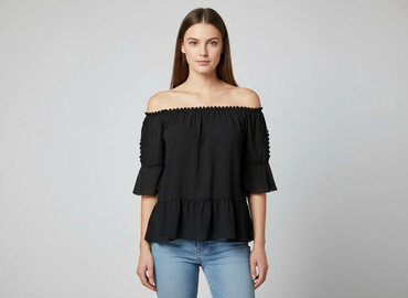 aksamitne bluzy: Women's blouse, size S