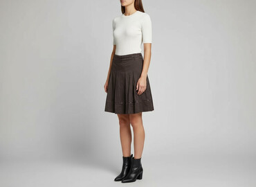 brązowa spódnice mini: Reserved, Women`s skirt, size L