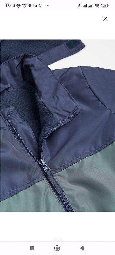 Uşaq geyimi və ayaqqabıları: H&M vetrovka. 9-12 ay. İdeal vəziyyətdədi. Təptəzə. Cəmi 3-4 dəfə — 2