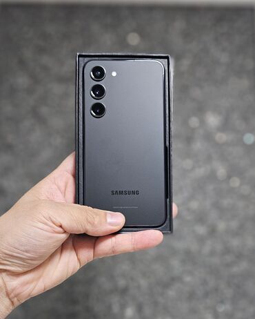 samsung тел: Samsung Galaxy S23, Б/у, 256 ГБ, цвет - Черный