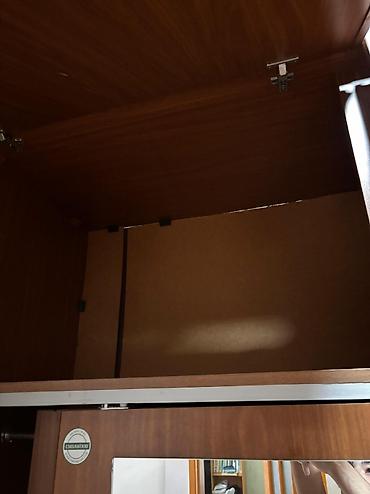 qoz: Sürgülü qapılı paltar şkafı - Material: laminat/LDSP ağac teksturalı — 2