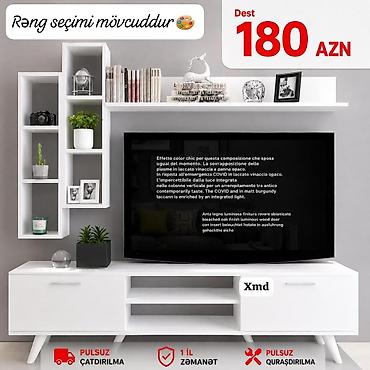 su radiatoru ev: Televizor altlığı – müasir dizaynlı modellər Model 1 – 159 AZN - — 5