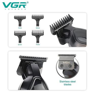 tostur: Trimmer VGR 921 - 2 sürətli - 6500-7500RPM / 1200MAH - 200 Dəqiqə / — 4