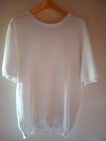 zenske košulje: XL (EU 42), Spandex, Single-colored, color - White
