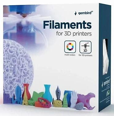 Druga oprema za računare i laptopove: Gembird PETG filament za 3D štampače – siva boja - Materijal: PETG — 4