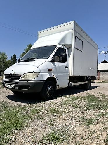 sprinter 2003: Mercedes-Benz Sprinter CDI, грузовой фургон с будкой. Автомобиль — 10