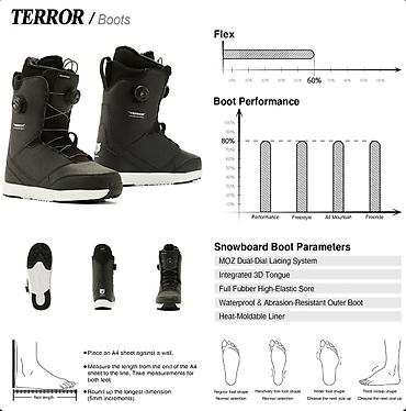 Сноуборд үчүн ботинкалар: Ботинки для сноуборда Terror Dual BOA 🦶Размер: 44 (295см, eu 45) lalafo.kg да — 4 Сноуборд үчүн ботинкалар: Ботинки для сноуборда Terror Dual BOA 🦶Размер: 44 (295см, eu 45) — 4