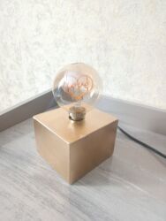 Stol lampaları: Beton korpuslu, abstrakt dizaynlı masa lampası. Daxili işıqlandırma -da lalafo.az — 12 Stol lampaları: Beton korpuslu, abstrakt dizaynlı masa lampası. Daxili işıqlandırma — 12