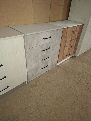 Комоды для одежды: Комод для одежды, Новый, Без зеркала, ЛДСП, цвет - Серый, Платная доставка — 4