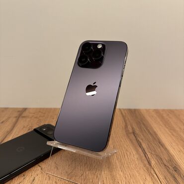 Apple iPhone: IPhone 14 Pro, Б/у, 128 ГБ, Deep Purple, 96 %