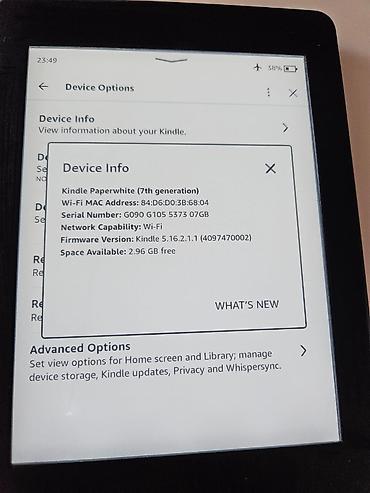 informatika codera 2026 pdf: Amazon Kindle Paperwhite 7th Gen (2015) – yaxşı vəziyyətdə – 120 AZN — 1