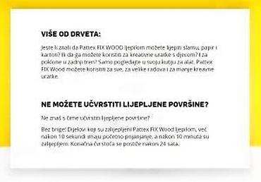 sadnice oraha: Pattex FIX Wood – univerzalno lepilo za drvo i druge materijale - — 8