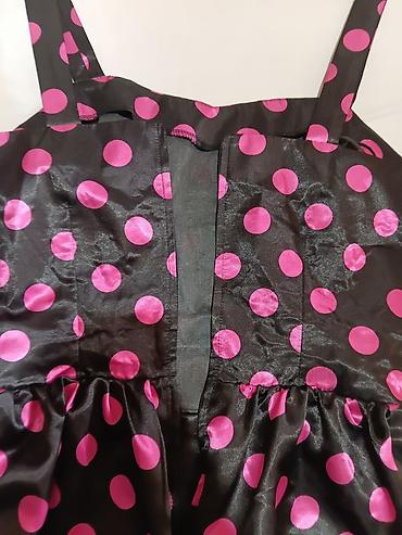 bcaa dynamic: Haljina sa tufnama – Orlob Karneval, veličina l do xl - Crna, sjajna — 8