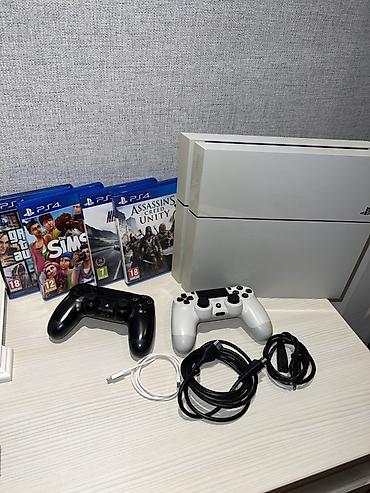 ps4 satisi: PlayStation 4 (CUH-1116A, 500 GB) satılır. Konsol problemsiz işləyir — 1