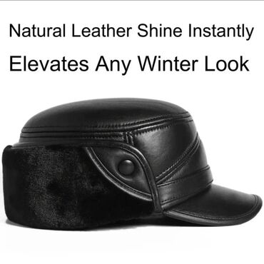 Baş geyimləri: Papaq, S/56, rəng - Qara — 11