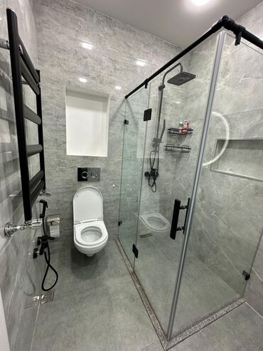 Uzunmüddətli kirayə mənzillər: Tam eshyali kupcali menzil Çox keyfiyyətli binada sahəsi 65kv. m olan — 9