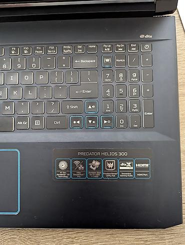 Ноутбуки и аксессуары: Acer Predator Helios 300 (PH317-54) oyun noutbuku Əsas xüsusiyyətlər — 2