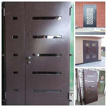 Двери для домов и квартир: Стальные входные двери - Полотно из металла с наружной антивандальной — 14