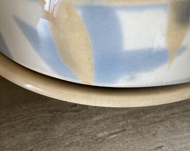 Yemək konteynerləri: Saxlama qabları ıSovet malı, ağır, az işlənən 3-lü keramik dəst, iki — 3