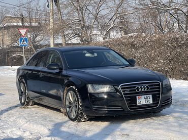 Audi: Audi A8: 2012 г., 3 л, Типтроник, Бензин, Седан — 3