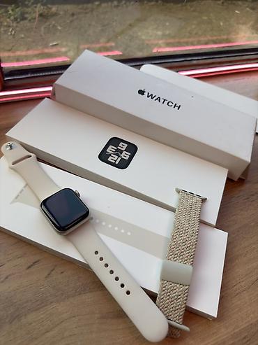 Apple Watch se 2

- Диагональ 40 мм (серия SE 2)
АКБ 100%
13000с