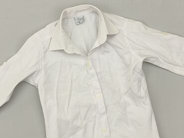 Shirts: Shirt 3-4 years, condition - Good, pattern - Monochromatic, color - White