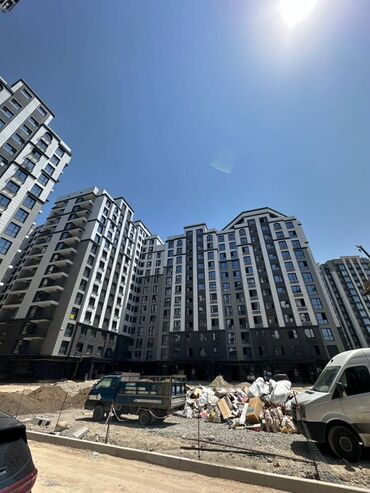 ипотека без первоначального взноса бишкек: 1 комната, 46 м², Элитка, 6 этаж, ПСО (под самоотделку)