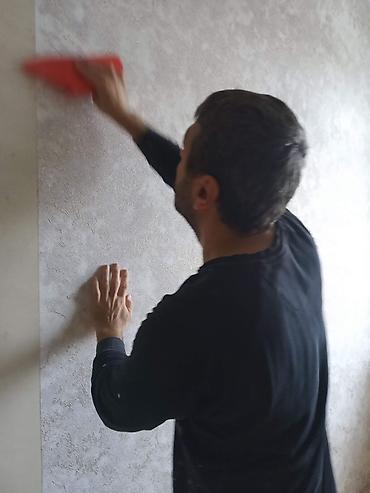 Malyar işləri: Salam. hörmətli müştərilər münasib qiymətə təmir işləri oboy — 4
