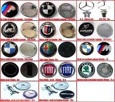 Auto delovi, gume i tjuning: Bmw M znak samolepljiv. M znak samolepljiv za Bmw modele. ✨ Materijal — 9