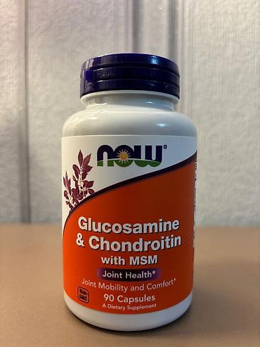 Məhsul: NOW Glucosamine & Chondroitin with MSM – Qlükosamin