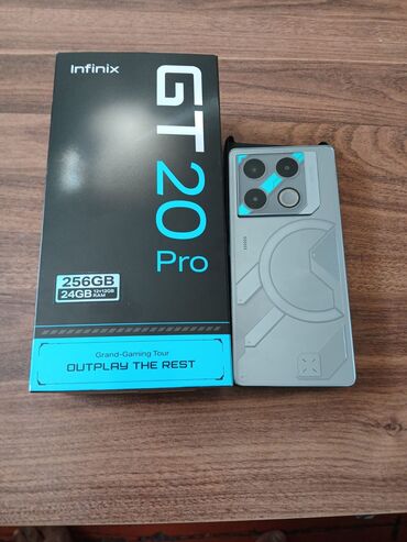 texno spark 10: Infinix GT 20 Pro, 256 GB, rəng - Boz