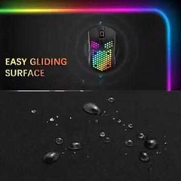 Druga oprema za računare i laptopove: RGB gejming podloga za miš i tastaturu (XL) - Veliki format – — 16