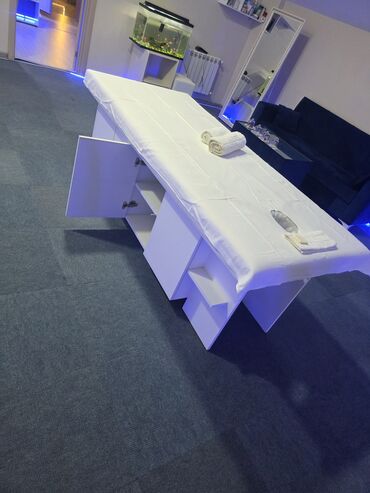 Kuşetkalar: Masaj kuşetkası, Qatlanmayan, rəng - Ağ — 2