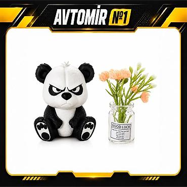 Транспорт: Panda fiquru və dekorativ gül vazası ev, ofis və masa dekoru üçün — 1