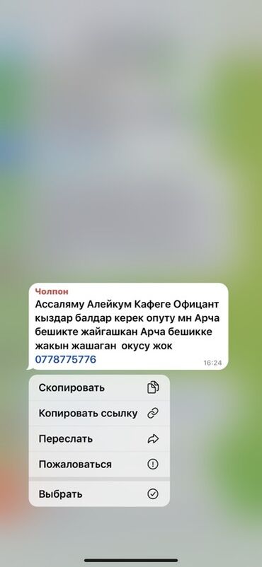 официант на ночь: Требуются официанты (парни и девушки) в кафе. Предпочтение отдается