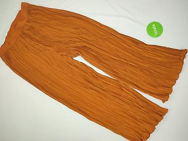 plisowanie: Spodnie materiałowe damskie, rozmiar L — 2