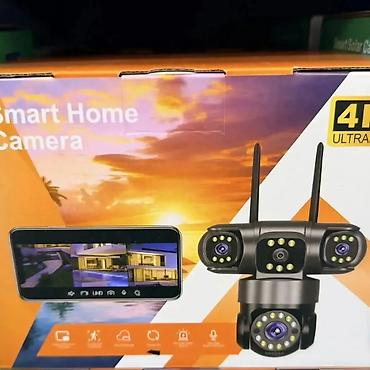 android multimedija za auto: Spoljna pametna sigurnosna kamera sa 4 objektiva i Wi‑Fi povezivanjem — 4