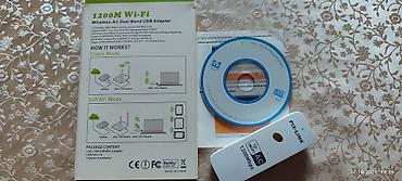 xp pen: PIX-LINK 1200M Wi‑Fi USB Adapter (Model: UAC04) Xüsusiyyətlər: - Dual — 2
