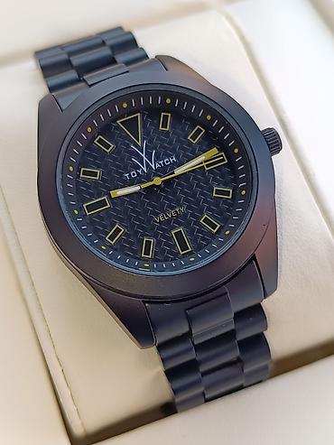 toywatch velvety: ToyWatch “Velvety” qol saatı - Rəng: mat qara (gövdə və metal qolbaq) — 3